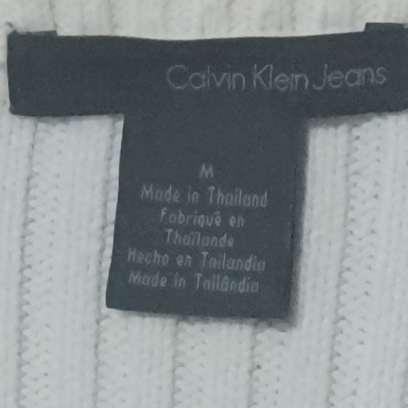 Calvin Klein Jeans knit cardigan. - Picture 3 of 6